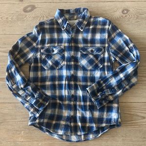 Ocean Coast Plaid Flannel Shirt